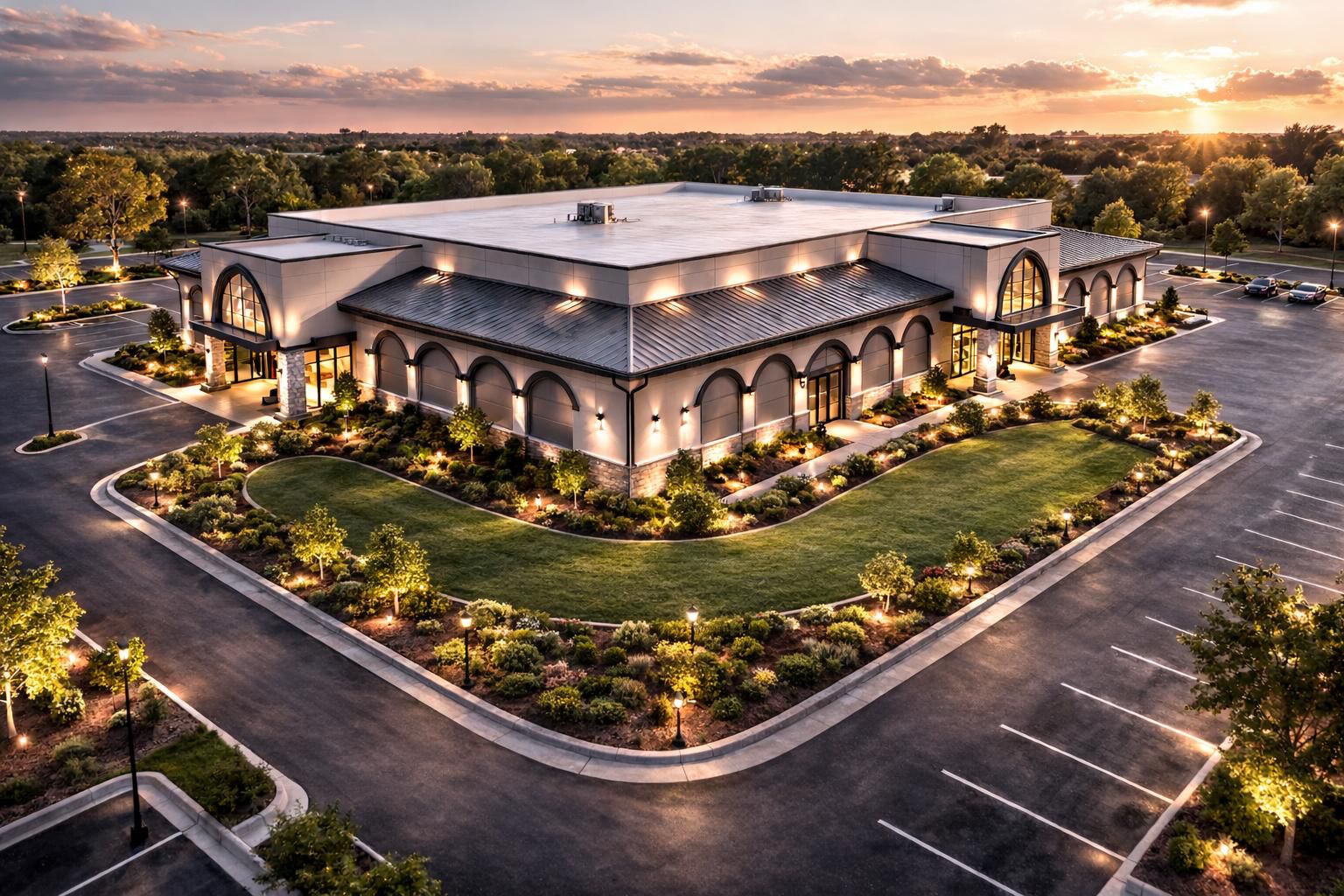 New Masjid Sunset View